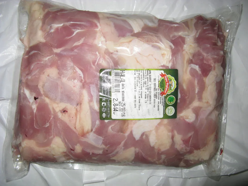 фотография продукта Мясо бескостное  грудки ЦБ ГОСТ 